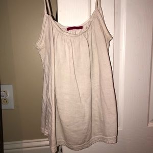 Cream tank top